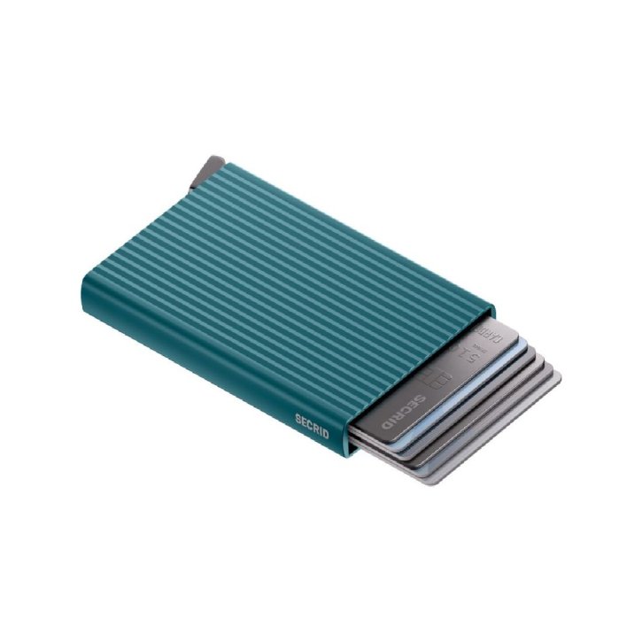 Secrid Premium Cardprotector fluted teal+